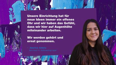 Karriere Stadtmission - Jessica Scholz Zitat