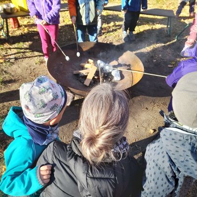 Grillen im Kindergarten